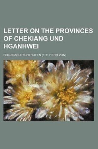 Cover of Letter on the Provinces of Chekiang Und Hganhwei