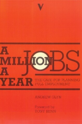 Cover of A Million Jobs A Year