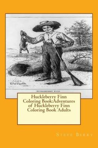 Cover of Huckleberry Finn Coloring Book