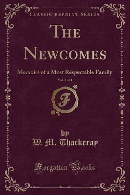 Book cover for The Newcomes, Vol. 3 of 4