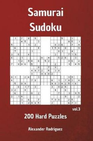 Cover of Samurai Sudoku - Hard 200 vol. 3