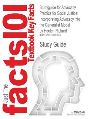 Book cover for Studyguide for Advocacy Practice for Social Justice