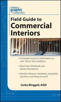 Book cover for Graphic Standards Field Guide to Commercial Interiors