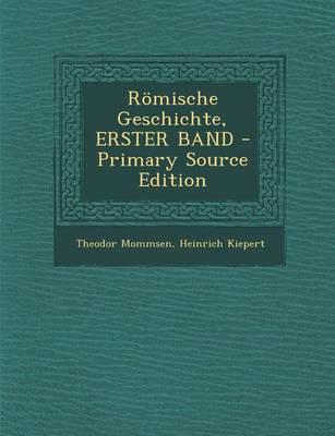 Book cover for Romische Geschichte, Erster Band