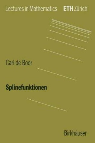 Cover of Splinefunktionen