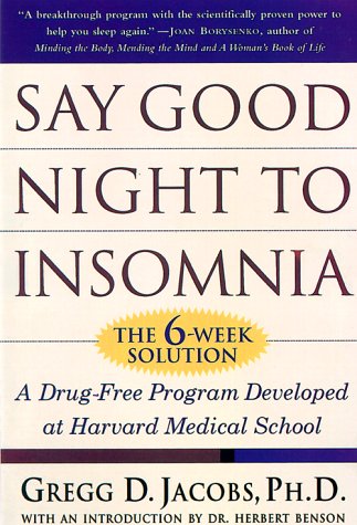 Book cover for Say Good Night to Insomnia