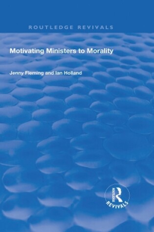 Cover of Motivating Ministers to Morality