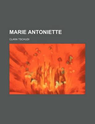 Book cover for Marie Antoniette