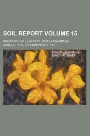 Cover of Soil Report Volume 15