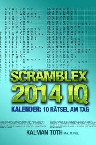 Cover of Scramblex 2014 IQ Kalender