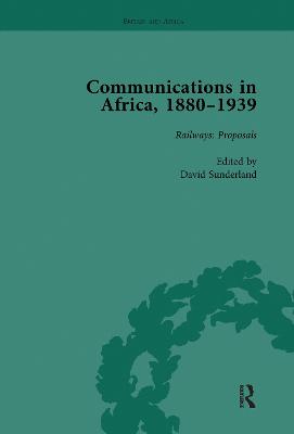 Cover of Communications in Africa, 1880-1939 (set)