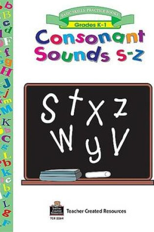 Cover of Consonant Sounds S-Z Workbook