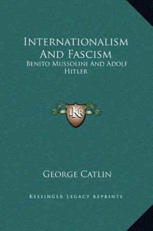 Cover of Internationalism And Fascism