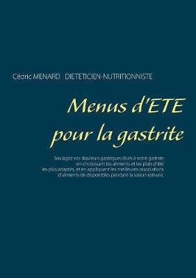 Book cover for Menus d'été pour la gastrite