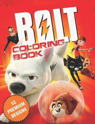 Book cover for Bolt Coloring Book