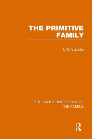 Cover of Early Sociology of Family V 4