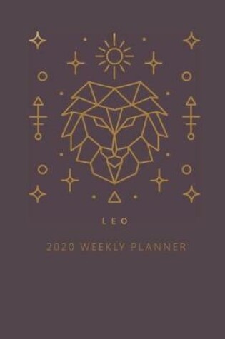 Cover of Leo 2020 Weekly Planner (Burgundy)