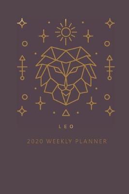 Book cover for Leo 2020 Weekly Planner (Burgundy)