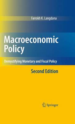 Book cover for Macroeconomic Policy