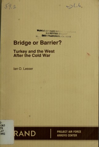 Book cover for Bridge or Barrier?