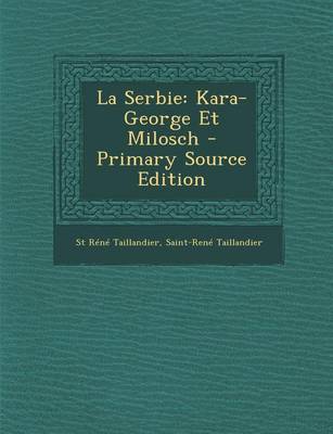 Book cover for La Serbie