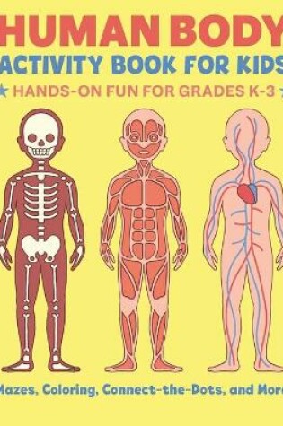 Cover of Human Body Activity Book for Kids