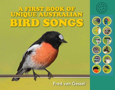 Book cover for A First Book of Unique Australian Bird Songs