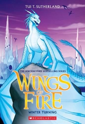 Book cover for Winter Turning (Wings of Fire #7)