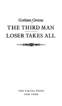 Book cover for Greene Graham : Third Man/Loser Takes All