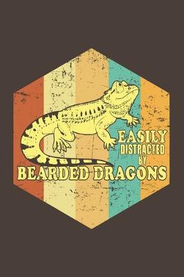 Book cover for Easily Distracted By Bearded Dragons