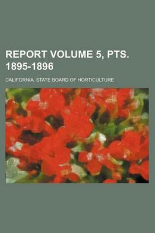 Cover of Report Volume 5, Pts. 1895-1896