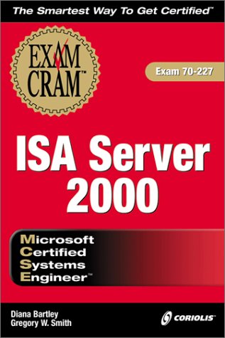 Book cover for MCSE ISA Server 2000 Exam Cram