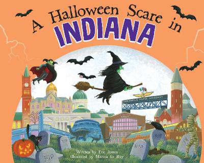 Book cover for A Halloween Scare in Indiana