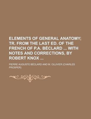 Book cover for Elements of General Anatomy