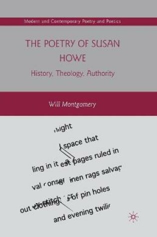 Cover of The Poetry of Susan Howe