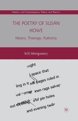 Book cover for The Poetry of Susan Howe
