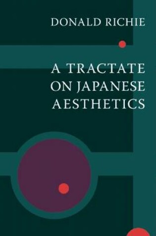 Cover of A Tractate on Japanese Aesthetics