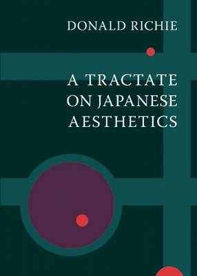 Book cover for A Tractate on Japanese Aesthetics