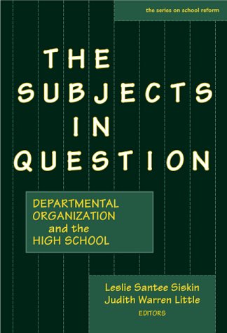 Book cover for The Subjects in Question