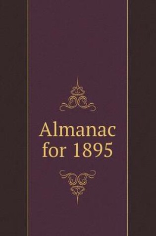 Cover of Almanac for 1895