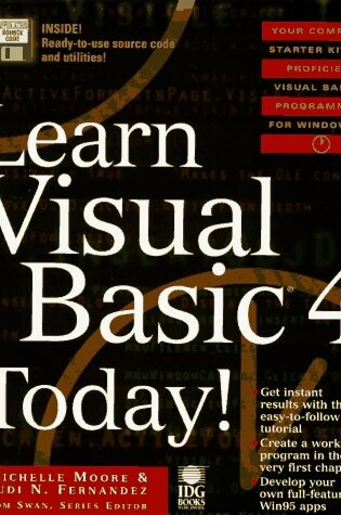 Cover of Learn Visual Basic 4 Today