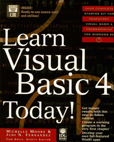 Book cover for Learn Visual Basic 4 Today