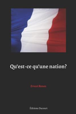 Book cover for Qu'est-ce qu'une nation? (Black edition)