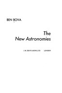 Book cover for New Astronomies