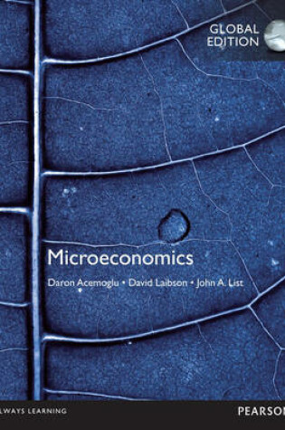 Cover of Microeconomics, Global Edition