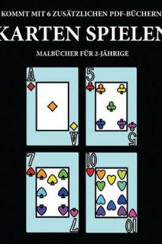 Cover of Malbücher für 2-Jährige (Karten spielen)