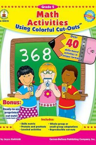 Cover of Math Activities Using Colorful Cut-Outs, Grade 2