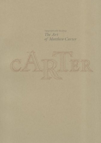 Book cover for The Art of Matthew Carter