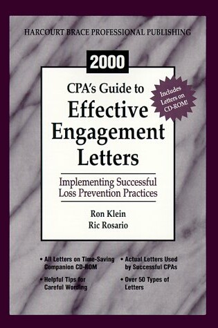 Cover of Effective Engagement Letters