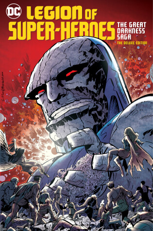 Cover of Legion of Super-Heroes: The Great Darkness Saga Deluxe Edition